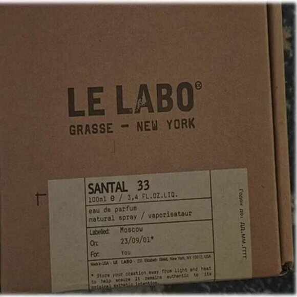 Le Labo SANTAL 33 Authentic NIB - Picture 4 of 5
